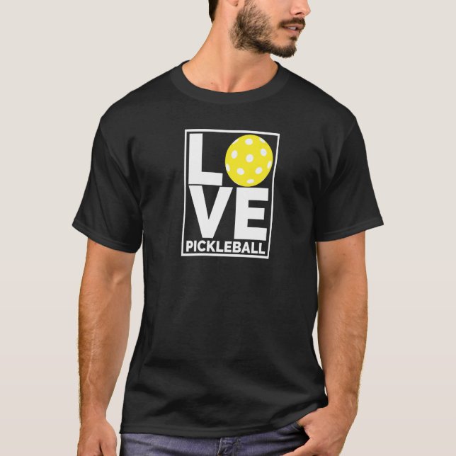 Camiseta I Love Pickleball  Do You (Frente)