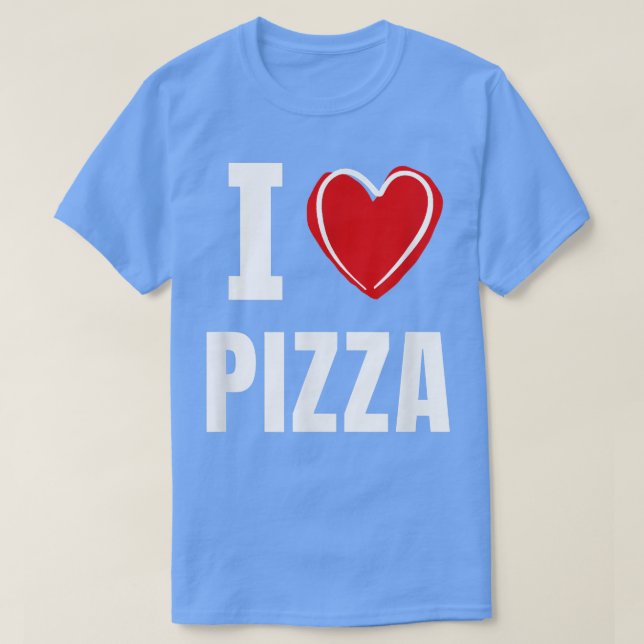 Camiseta I Love Pizza 21111153 (Frente do Design)