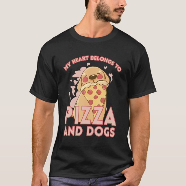 Camiseta I Love Pizza Heart Valentines Day_3 (Frente)