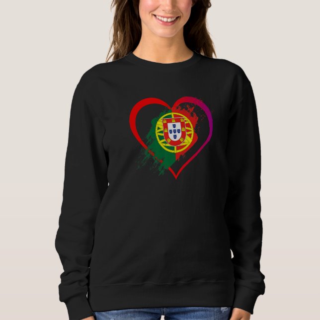 Camiseta I Love Portugal Portuguese Pride Portuguese Flag H (Frente)
