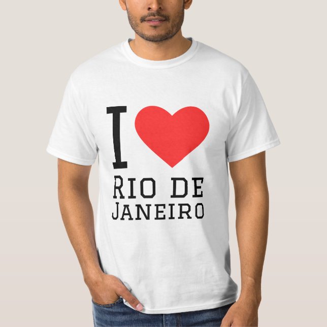 Camiseta I love Rio de Janeiro  (Frente)