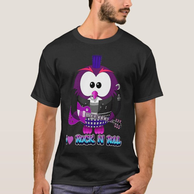 Camiseta I Love Rock N Roll (Frente)