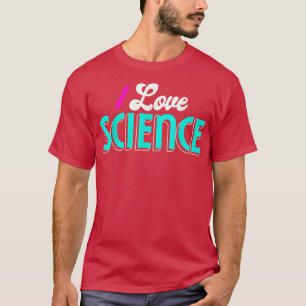 Camiseta I Love Science Shirt Science1033