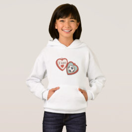 Camiseta I Love Soccer Locket