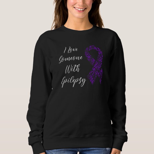 Camiseta I Love Someone With Epilepsy Awareness Day Warrior (Frente)