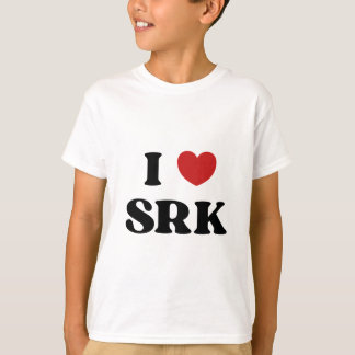 Camiseta I Love SRK - I Love Shahrukh Khan
