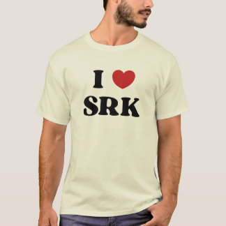 Camiseta I Love SRK - I Love Shahrukh Khan