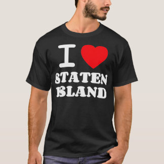 Camiseta I Love Staten Island 
