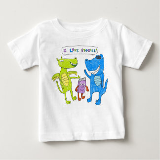Camiseta "I Love Stories" Rudy & Rocky Todler Shirt