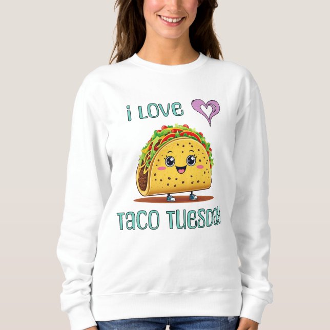 Camiseta I Love Taco Tuesday (Frente)