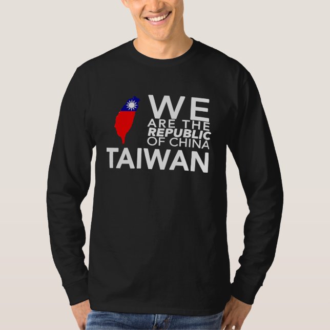 Camiseta I Love Taiwan Flag Taiwanese Taiwan Pride ROC Taip (Frente)