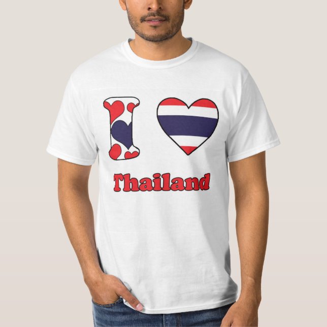 Camiseta I love Thailand (Frente)