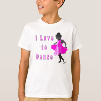 Camiseta I love to dance