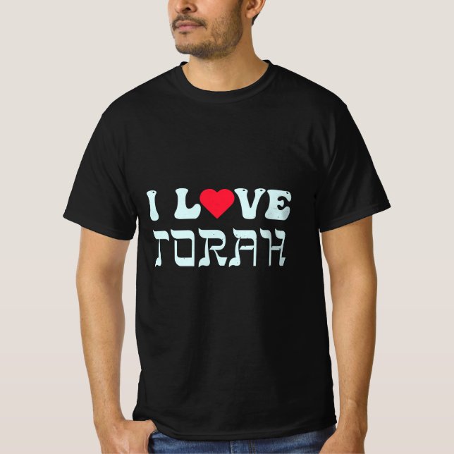 Camiseta I love Torah (Frente)