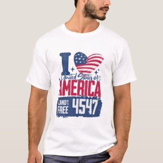 Camiseta I Love Trump 4547