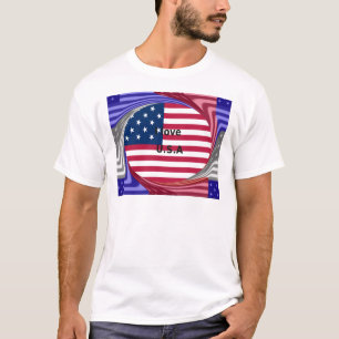 CAMISETA I LOVE USA