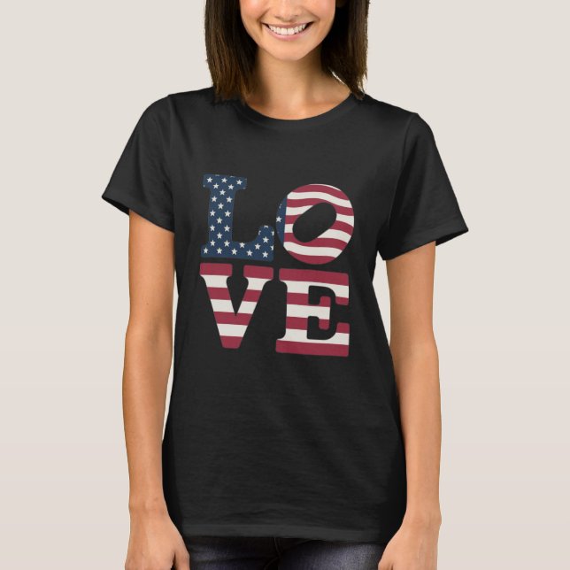Camiseta I Love USA (Frente)