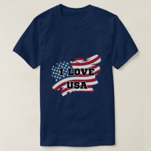 Camiseta I Love USA