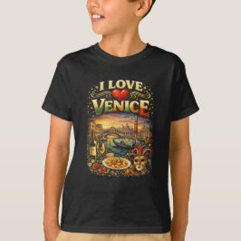 Camiseta I Love Venice