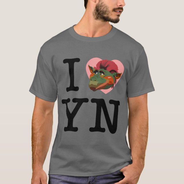 Camiseta I Love Yew Nork (Frente)