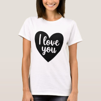 Camiseta I Love You