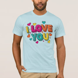 Camiseta I Love You