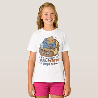 Camiseta I’m in full potato mode today| Couch Potato Potato