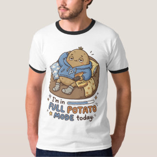 Camiseta I’m in full potato mode today| Couch Potato Potato