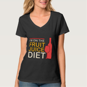 Camiseta I M Na Fruta De Suco De Vinho 72