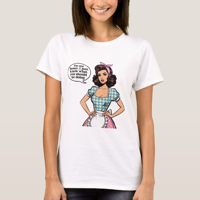Camiseta I’m Not Bossy – Sarcastic Girl (Frente)