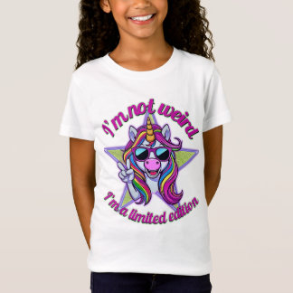 Camiseta I’m Not Weird I’m a Limited Edition Unicorn Desi