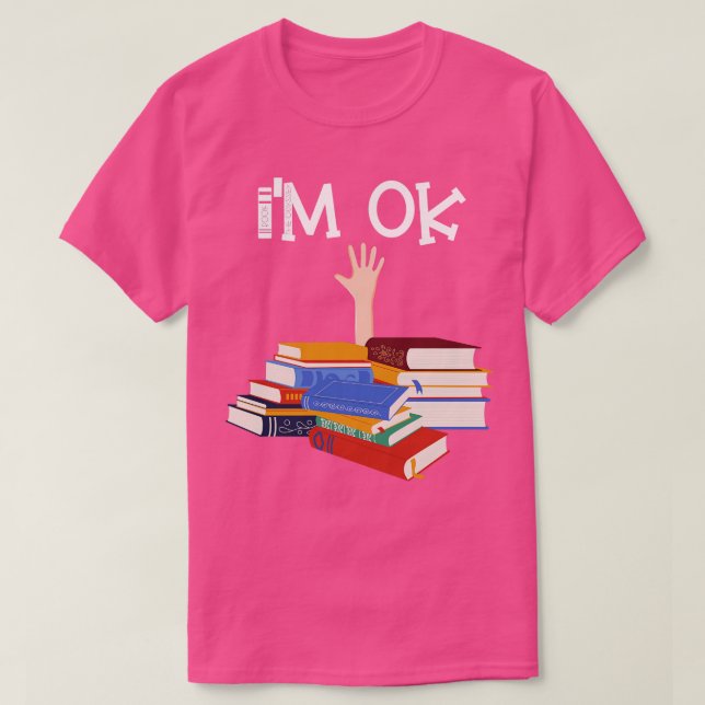 Camiseta I m Ok Livro 9 (Frente do Design)