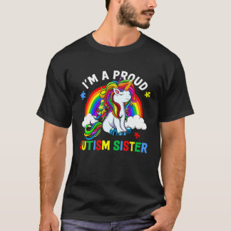 Camiseta I m Proud Autism Sister Awareness Month For Kid Me