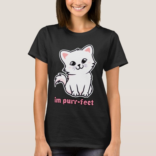 Camiseta I M Purr-Fect (Frente)