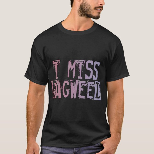 Camiseta I Miss Ragweed Cross Canadian Ragweed (Frente)