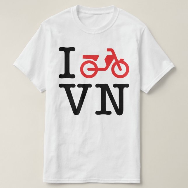 Camiseta I Motorbike Vietnam (Frente do Design)
