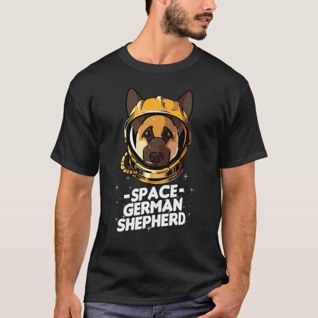 Camiseta I Need Some Space German Shepherd Love R (Frente)