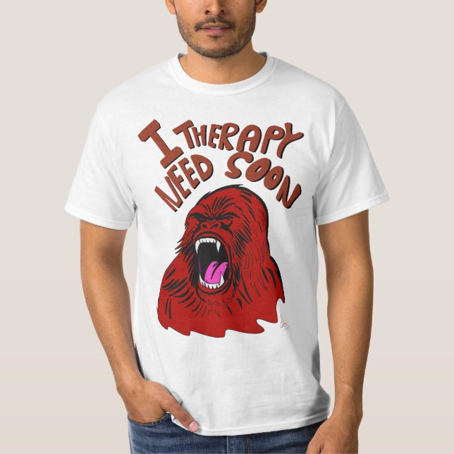 Camiseta I need Therapy Soon Artwork (Frente)