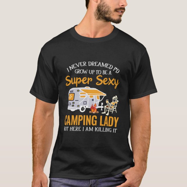 Camiseta I Never Dreamed To Be A Camg Lady (Frente)