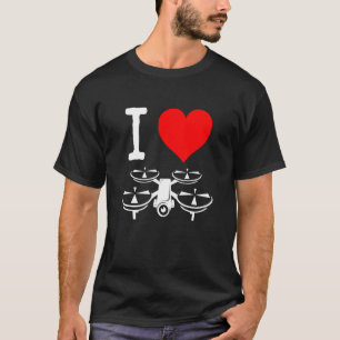 Camiseta I Operat De Controle Remoto De Quadros De Drone Ca