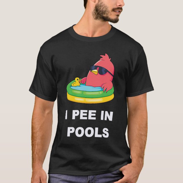 Camiseta I Pee No Piscina 3 (Frente)