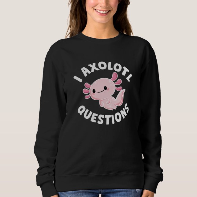Camiseta I Perguntas sobre Axolotl (Frente)