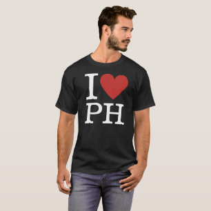 Camiseta I ❤️ PH Filipinas