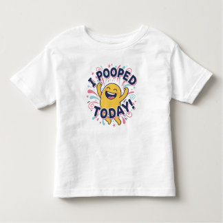 CAMISETA I POOPED TODAY!