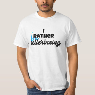Camiseta I rather be letterboxing