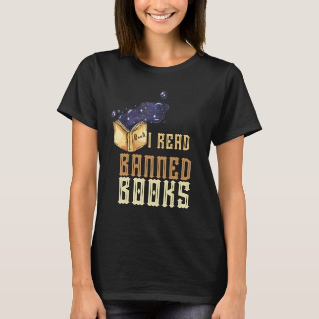 Camiseta I Read Banned Books Reader Bookworm 8 (Frente)