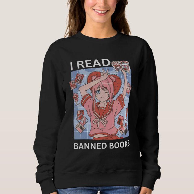 Camiseta I Read Banned Books Reading Nerd Banned Book Week  (Frente)