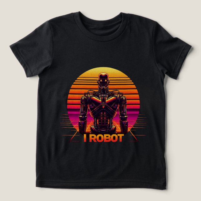 CAMISETA I ROBÔ (Design frontal)