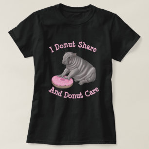 Camiseta I rosquinha share - hipopótamo