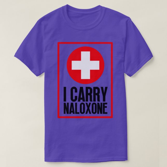 Camiseta I ry Naloxone 14 (Frente do Design)